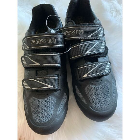 No Brand Shoes - Gavin MTB Mountain Bike Mesh Indoor Fitness Cycling Shoes Mens Womens SPD size 3